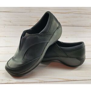 Merrell Size 5.5 Black Womens Encore Form 2 Leather Comfort Shoe Slip On J45794‎